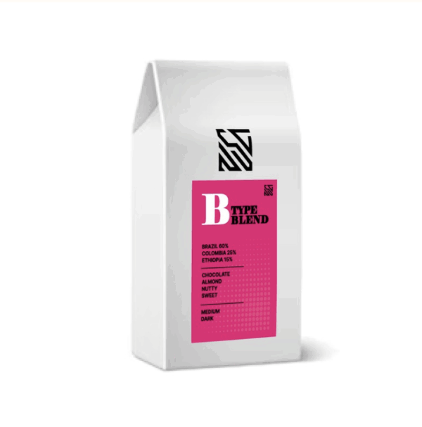 B - Blend <br>초콜렛, 아몬드, 캐러맬, 너티